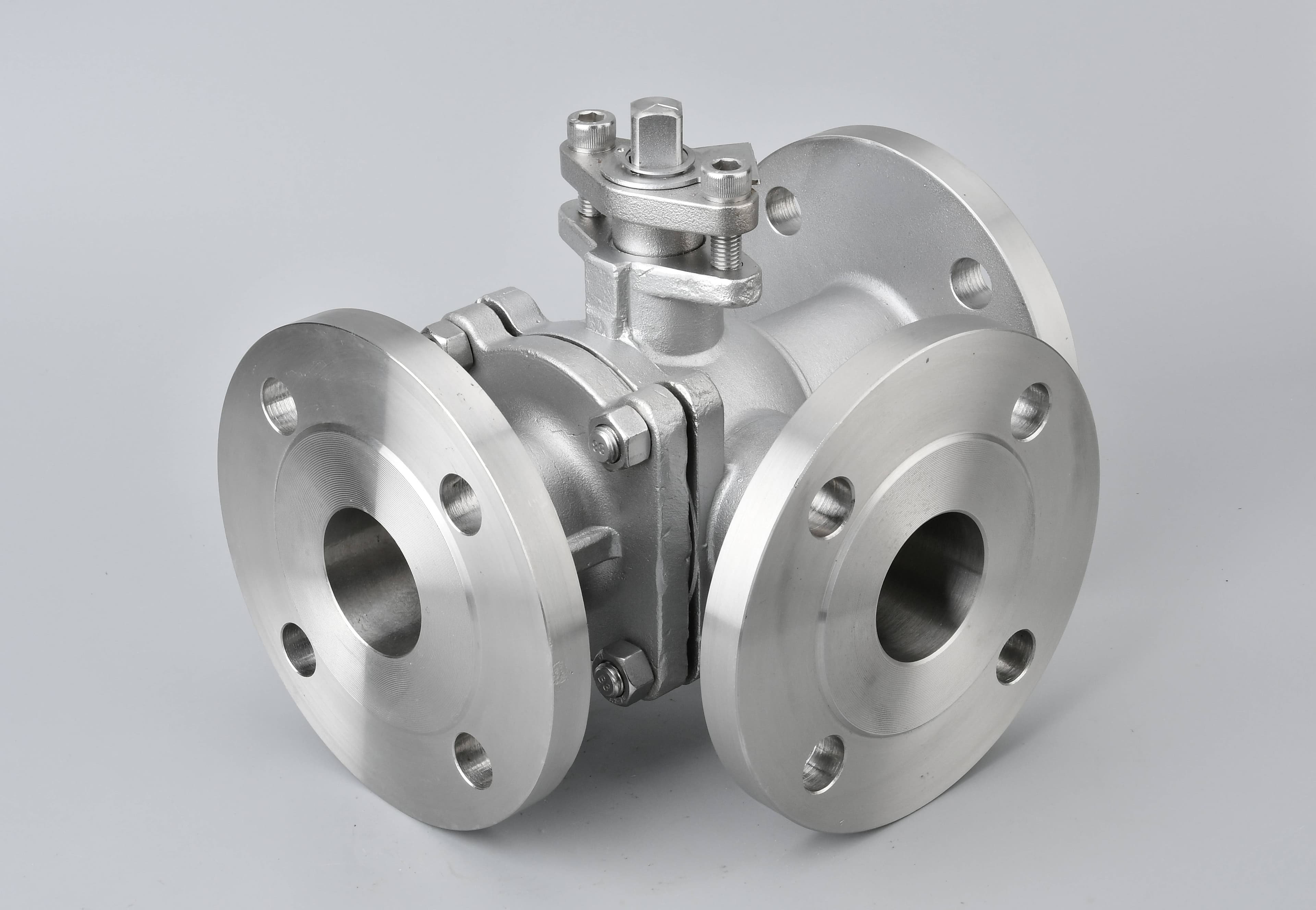 Q44F-16P Three-Way Flanged Ball Valve thumbnail 2