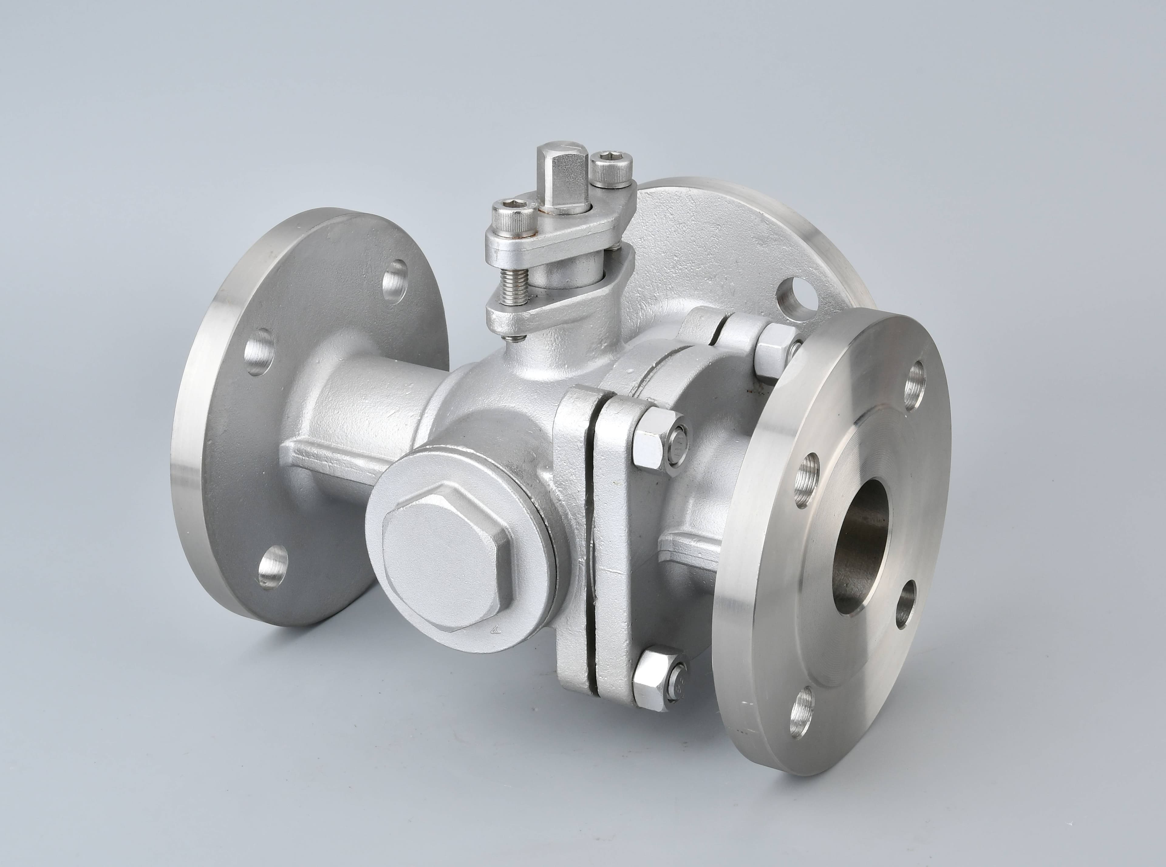 Q45F-16P Three-Way Flanged Ball Valve thumbnail 3