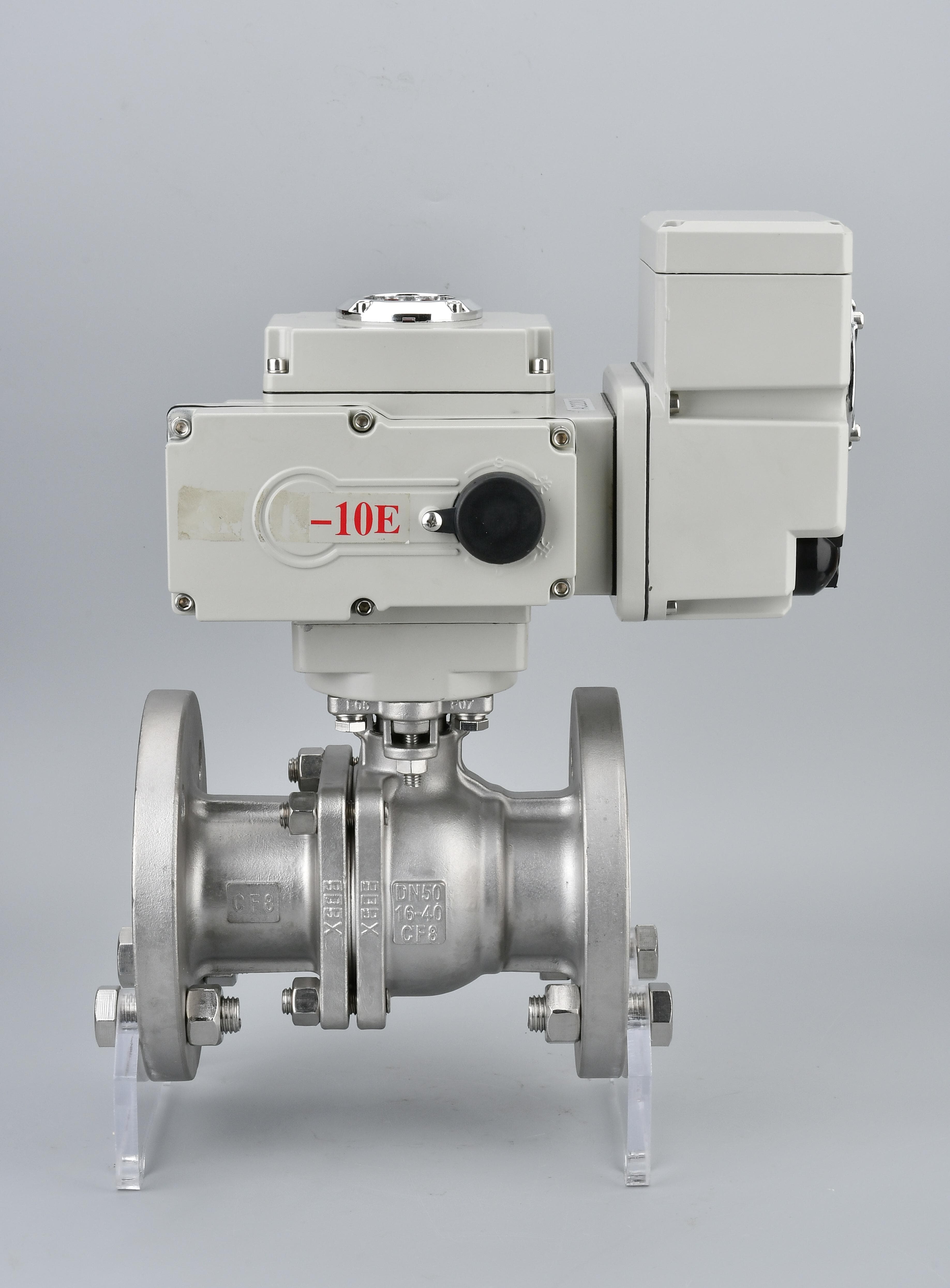 Electric Intelligent Flanged Ball Valve