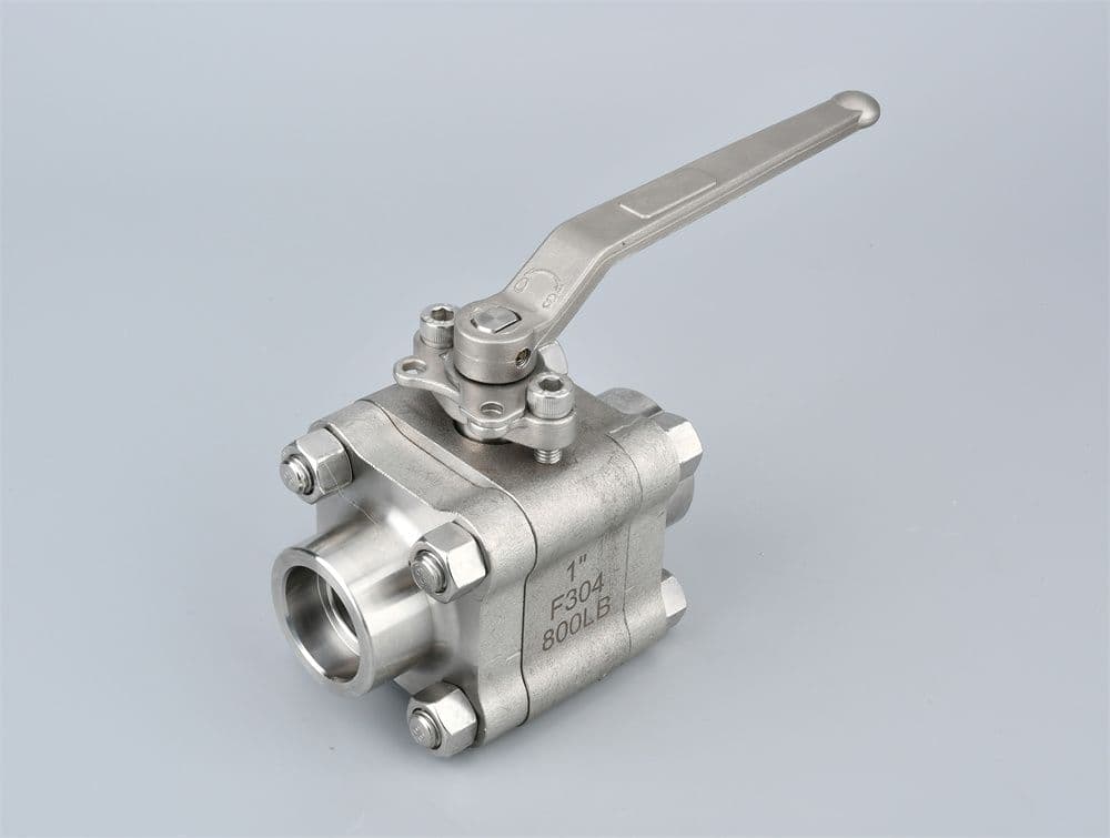 Forged Three-Piece Socket Weld Ball Valve