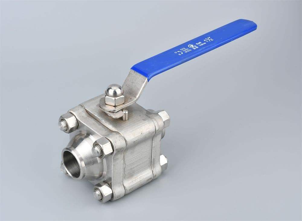 Forged Three-Piece Square-Body Weld Ball Valve