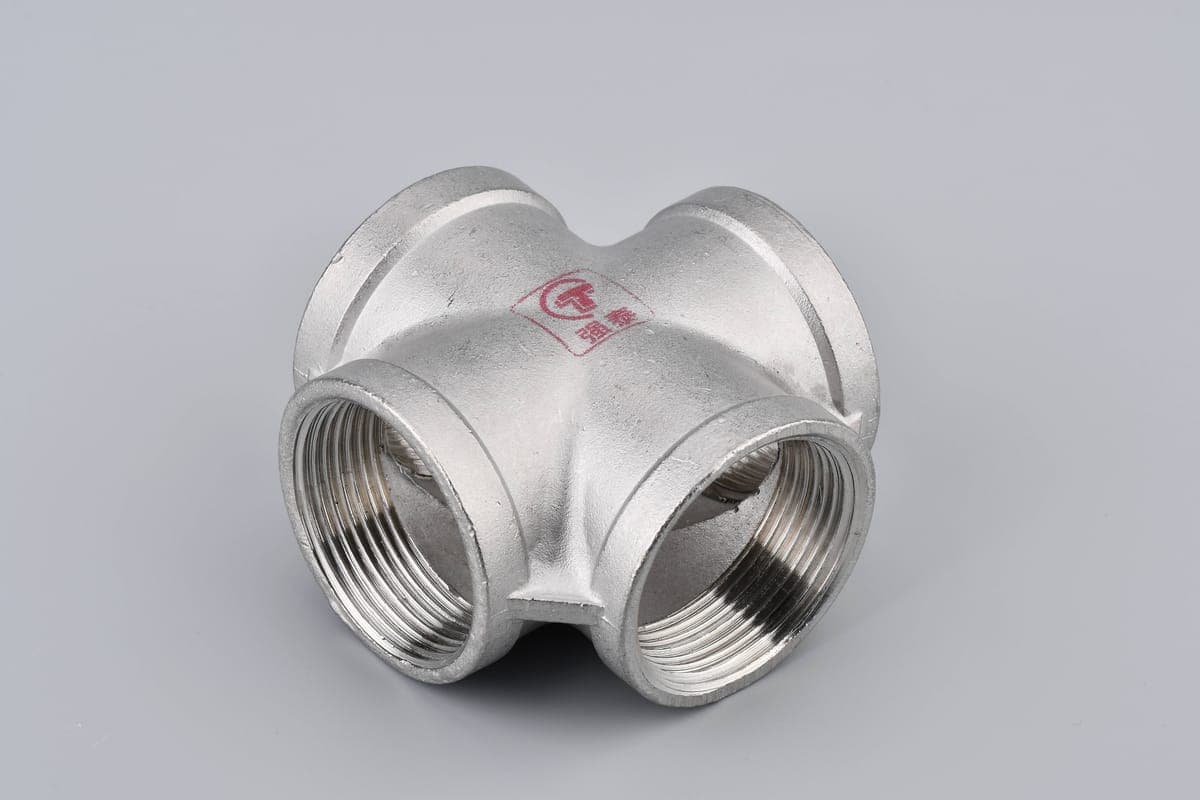 Threaded Cross (Four-Way)
