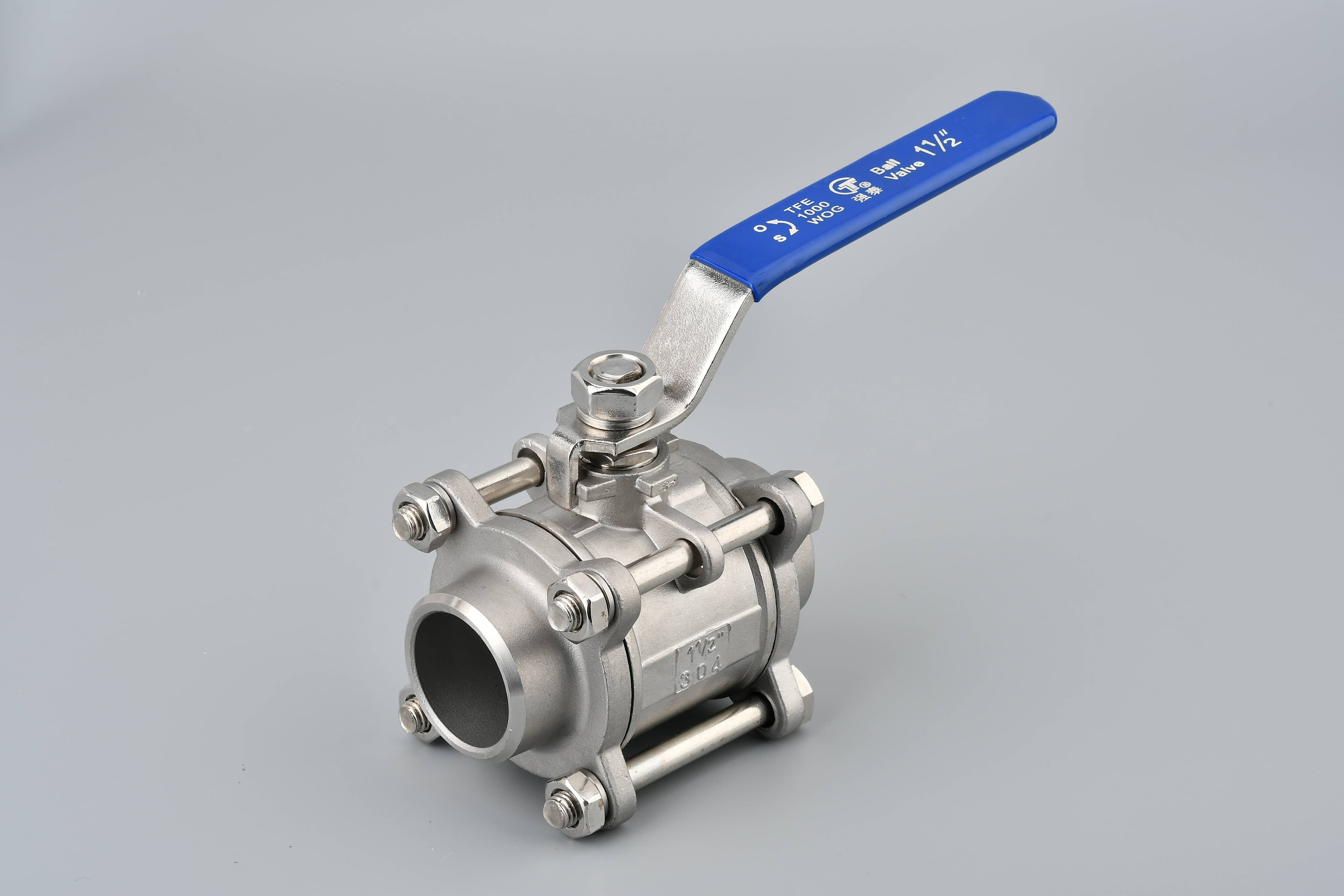 Three-Piece Weld Ball Valve