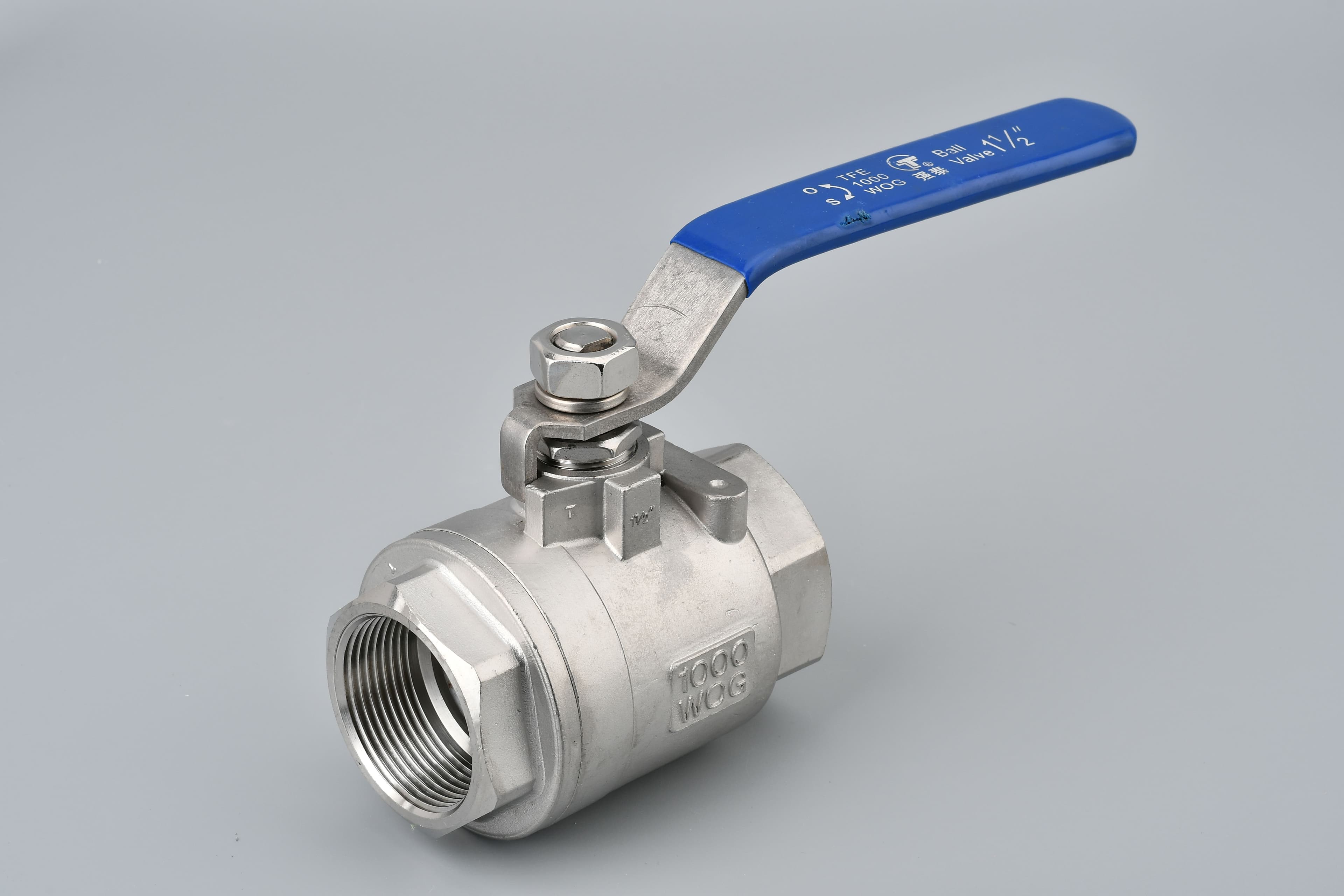 Two-Piece Threaded Ball Valve